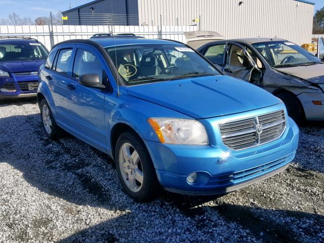 1B3HB48B98D559899 - 2008 DODGE CALIBER SX BLUE photo 1