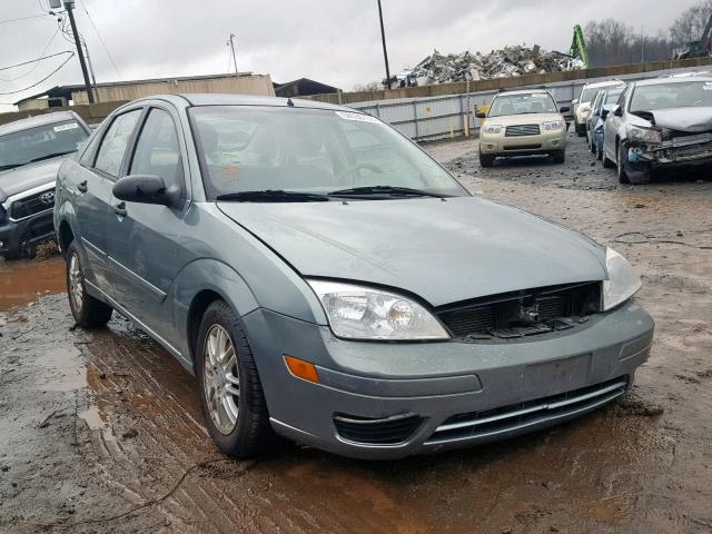 1FAFP34N65W266579 - 2005 FORD FOCUS ZX4 TURQUOISE photo 1