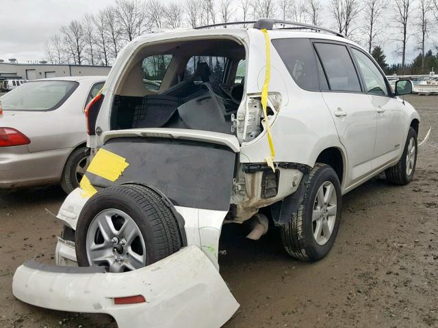 JTMBD31V285151462 - 2008 TOYOTA RAV4 LIMIT WHITE photo 4