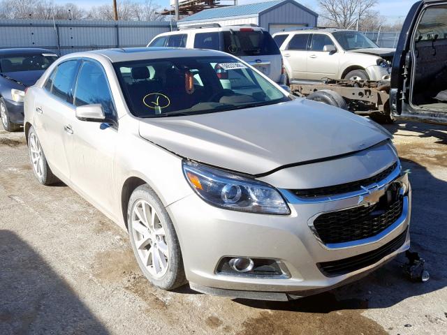 1G11H5SL7EF197215 - 2014 CHEVROLET MALIBU LTZ TAN photo 1