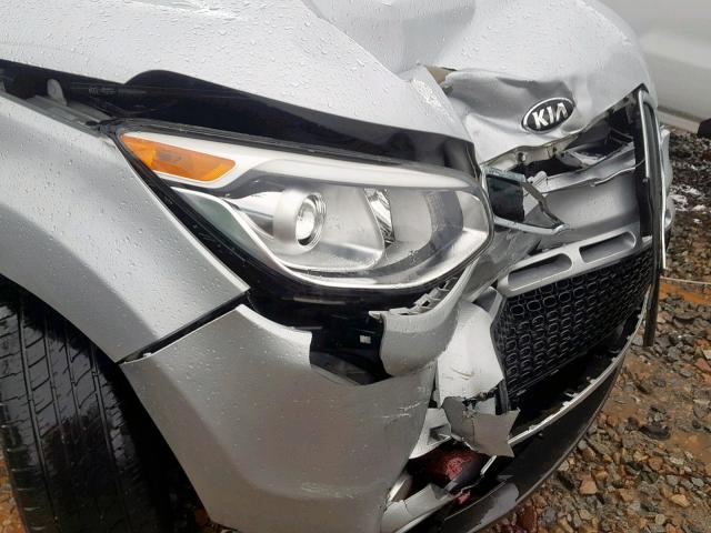 KNDJX3A55E7736314 - 2014 KIA SOUL ! SILVER photo 9