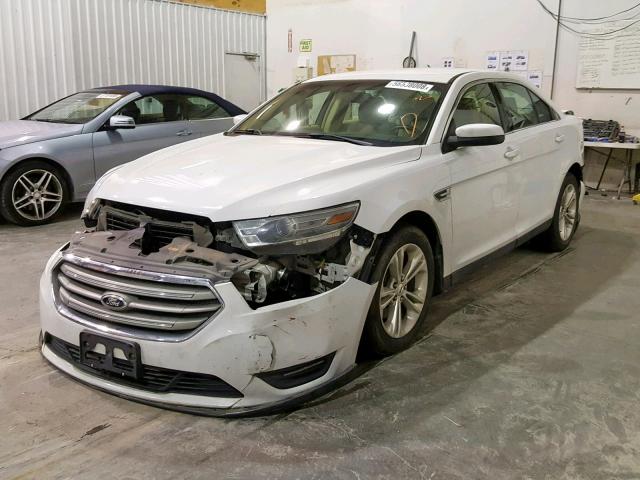 1FAHP2E8XEG124547 - 2014 FORD TAURUS SEL WHITE photo 2