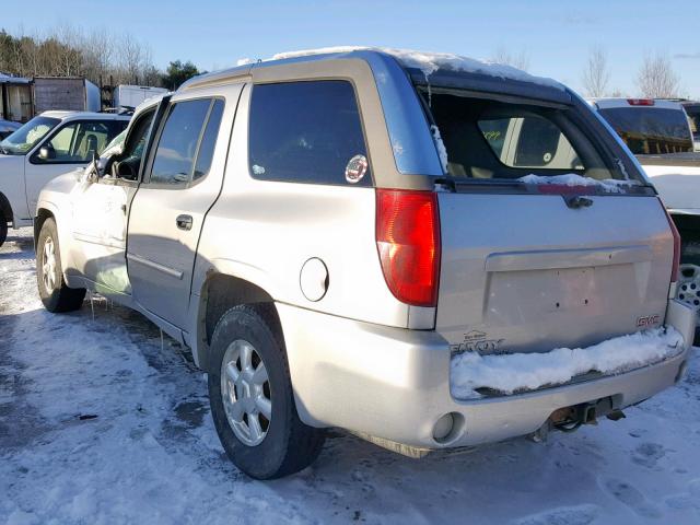 1GKET12S956167709 - 2005 GMC ENVOY XUV SILVER photo 3