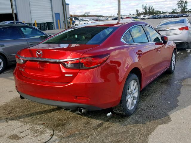 JM1GL1U51H1121014 - 2017 MAZDA 6 SPORT RED photo 4