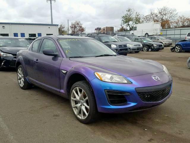 JM1FE1S47B0405101 - 2011 MAZDA RX8 PURPLE photo 1