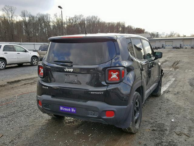 ZACCJBAT0FPB71339 - 2015 JEEP RENEGADE S 黑色 照片 4