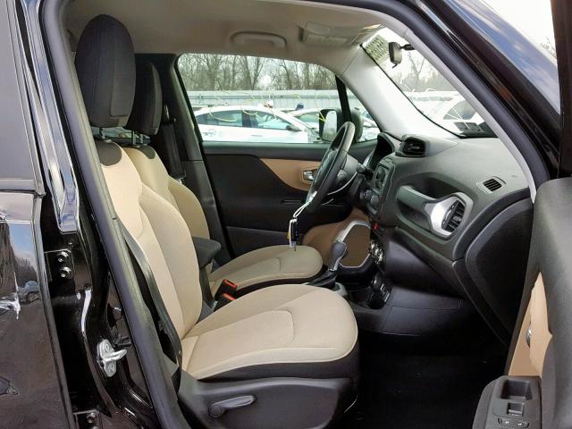 ZACCJBAT0FPB71339 - 2015 JEEP RENEGADE S 黑色 照片 5