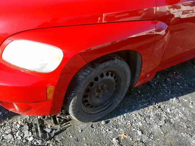 3GNCA13B99S571691 - 2009 CHEVROLET HHR LS Rojo foto 9
