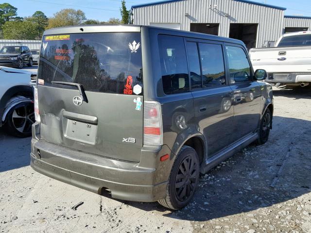 JTLKT324164058156 - 2006 TOYOTA SCION XB Boz foto 4