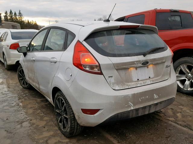 3FADP4EJ4GM179629 - 2016 FORD FIESTA SE WHITE photo 3