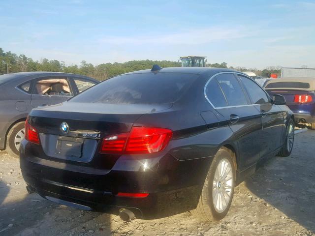 WBAFR7C59CC813904 - 2012 BMW 535 I BLACK photo 4