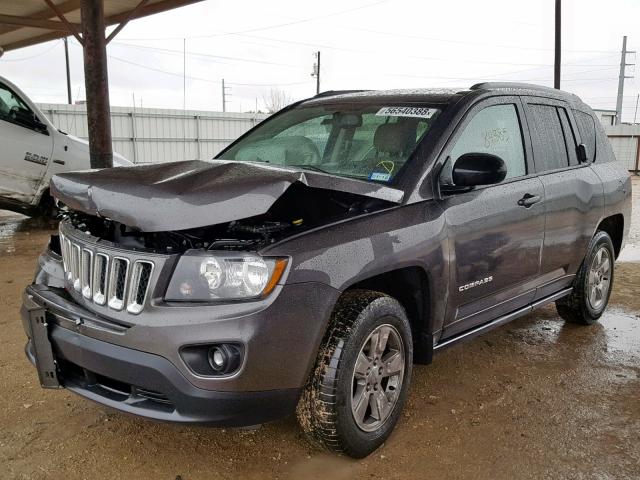 1C4NJCBB6GD543536 - 2016 JEEP COMPASS SP GRAY photo 2