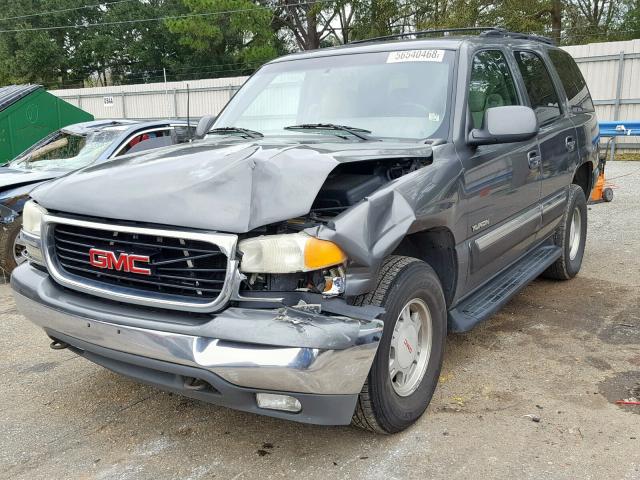 1GKEK13T2YJ152464 - 2000 GMC YUKON GRAY photo 2