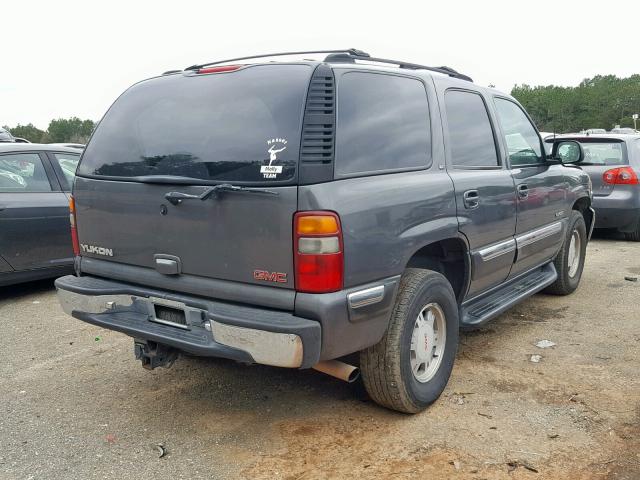 1GKEK13T2YJ152464 - 2000 GMC YUKON GRAY photo 4