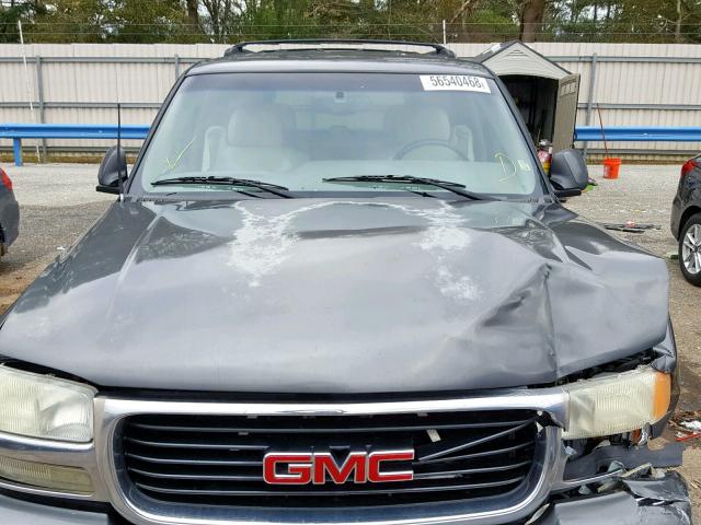 1GKEK13T2YJ152464 - 2000 GMC YUKON GRAY photo 7