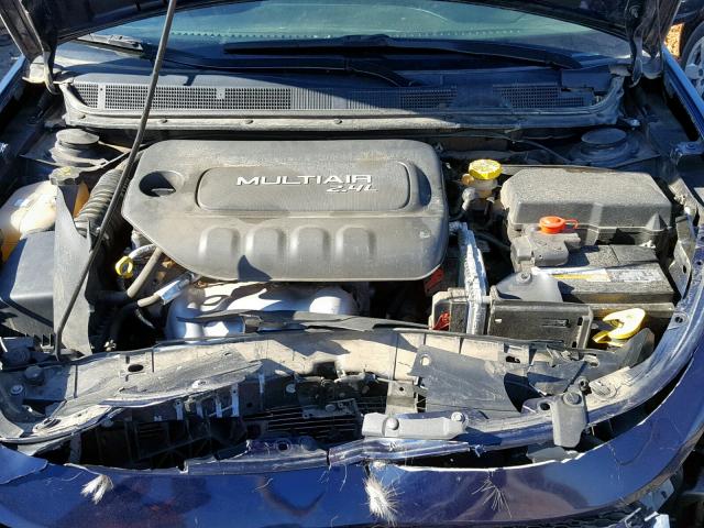 1C3CDFBB4FD226843 - 2015 DODGE DART SXT BLUE photo 7