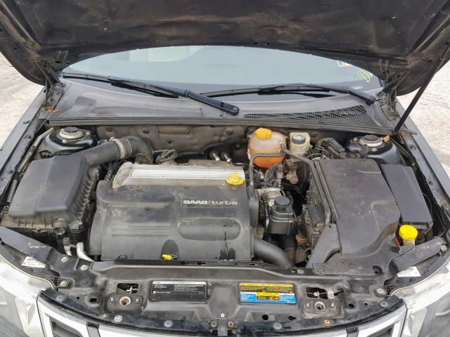 YS3FB49Y881014831 - 2008 SAAB 9-3 2.0T BLACK photo 7