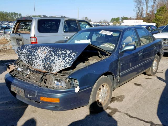 4T1BG12K2TU727934 - 1996 TOYOTA CAMRY DX GREEN photo 2