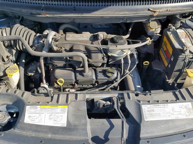 1D4GP25R66B728645 - 2006 DODGE CARAVAN SE GRAY photo 7