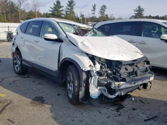 5J6RW2H85HL049730 - 2017 HONDA CR-V EXL WHITE photo 1