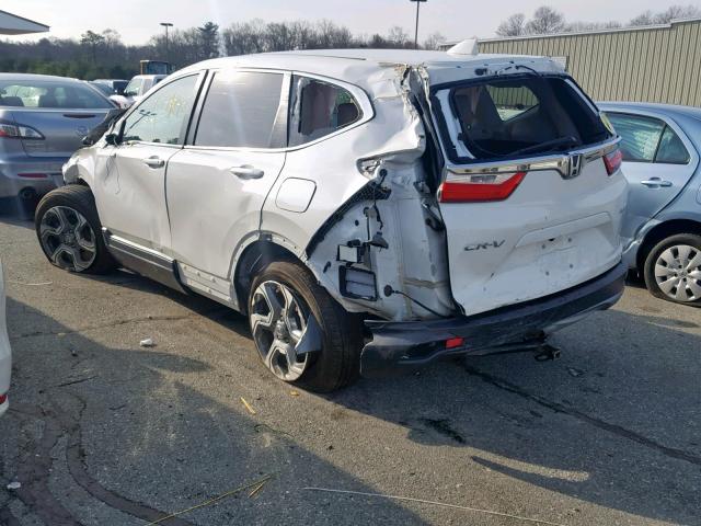 5J6RW2H85HL049730 - 2017 HONDA CR-V EXL WHITE photo 3