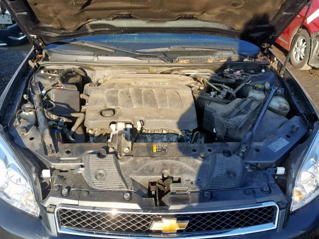 2G1WC5E30E1101139 - 2014 CHEVROLET IMPALA LIM BLACK photo 7