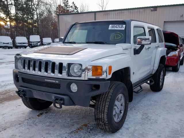 5GTDN136568313184 - 2006 HUMMER H3 WHITE photo 2