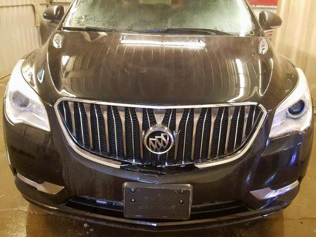 5GAKVCKD4DJ106433 - 2013 BUICK ENCLAVE BLACK photo 9