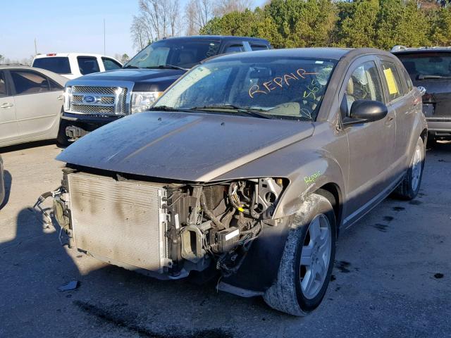 1B3HB28B58D751924 - 2008 DODGE CALIBER GOLD photo 2