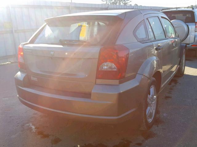 1B3HB28B58D751924 - 2008 DODGE CALIBER GOLD photo 4