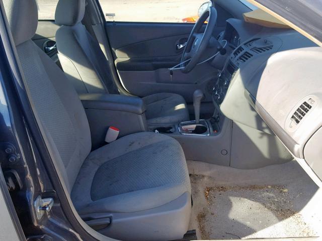 1G1ZS58F27F105890 - 2007 CHEVROLET MALIBU LS GRAY photo 5