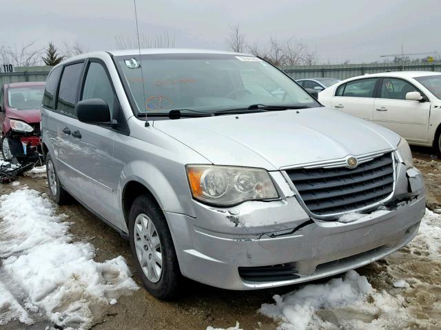 2A8HR44H98R643246 - 2008 CHRYSLER TOWN & COU SILVER photo 1