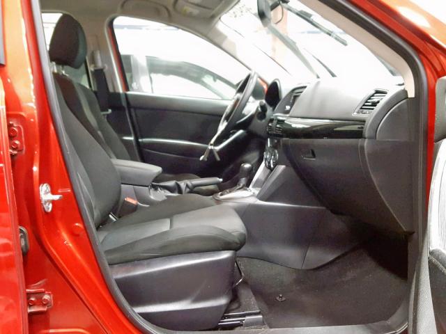 JM3KE4BY4F0477650 - 2015 MAZDA CX-5 SPORT RED photo 5