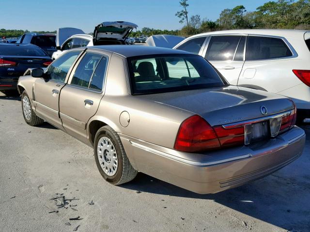 2MEFM74W14X612669 - 2004 MERCURY GRAND MARQ BROWN photo 3