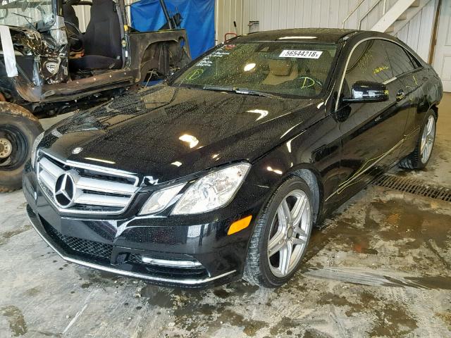 WDDKJ5KBXDF187970 - 2013 MERCEDES-BENZ E 350 BLACK photo 2