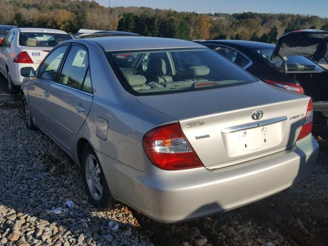 4T1BE32K53U153766 - 2003 TOYOTA CAMRY LE SILVER photo 3
