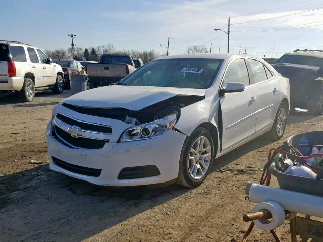 1G11C5SA0DU144279 - 2013 CHEVROLET MALIBU 1LT WHITE photo 2