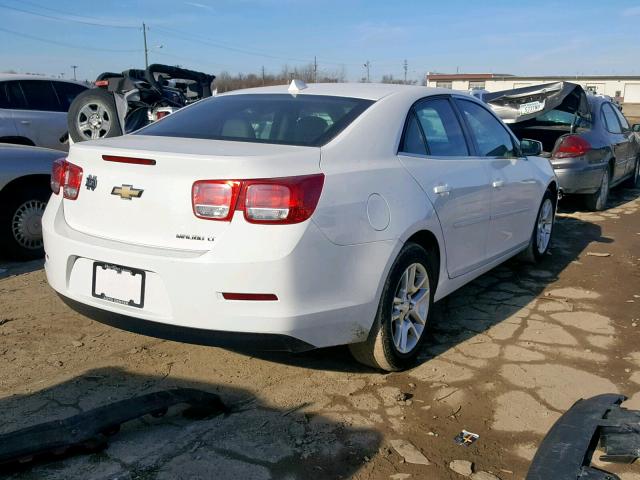 1G11C5SA0DU144279 - 2013 CHEVROLET MALIBU 1LT WHITE photo 4