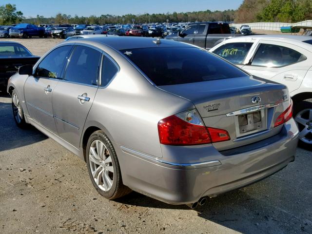 JNKAY01E88M600923 - 2008 INFINITI M35 BASE GRAY photo 3