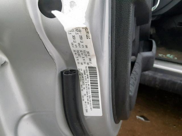 1J8HG48K39C530351 - 2009 JEEP COMMANDER Gümüş foto 10