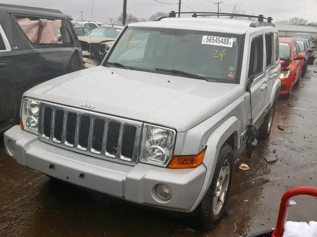 1J8HG48K39C530351 - 2009 JEEP COMMANDER Gümüş foto 2