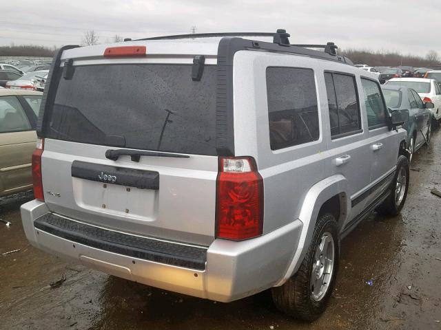1J8HG48K39C530351 - 2009 JEEP COMMANDER Gümüş foto 4