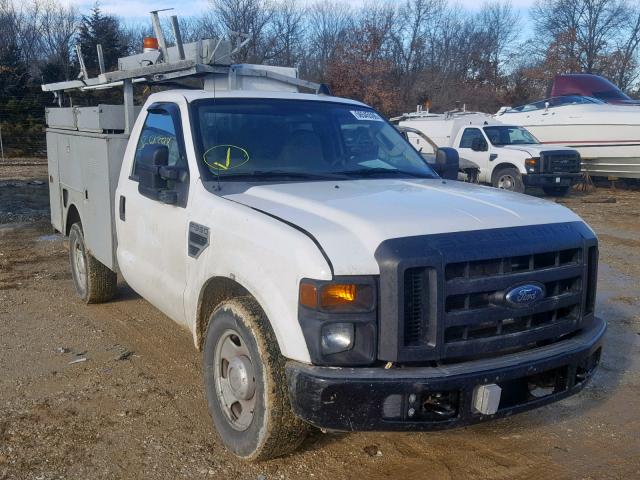 1FTWF30548EA26959 - 2008 FORD F350 SRW S WHITE photo 1