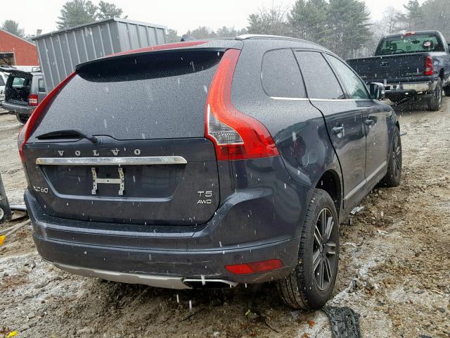 YV4612RM8G2839382 - 2016 VOLVO XC60 T5 GRAY photo 4