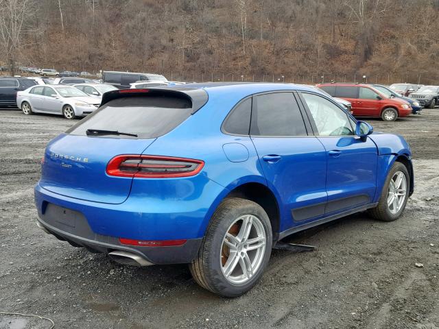 WP1AA2A54HLB83886 - 2017 PORSCHE MACAN BLUE photo 4