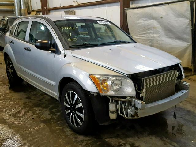 1B3HB48B27D335419 - 2007 DODGE CALIBER SX SILVER photo 1