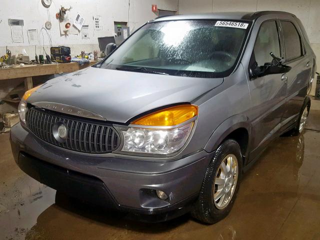 3G5DA03E73S596489 - 2003 BUICK RENDEZVOUS GRAY photo 2