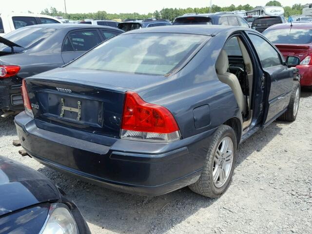 YV1RS612X52431519 - 2005 VOLVO S60 BLUE photo 4