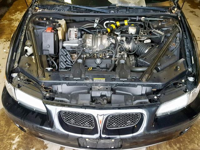 1G2WR52162F282328 - 2002 PONTIAC GRAND PRIX 黑色 照片 7
