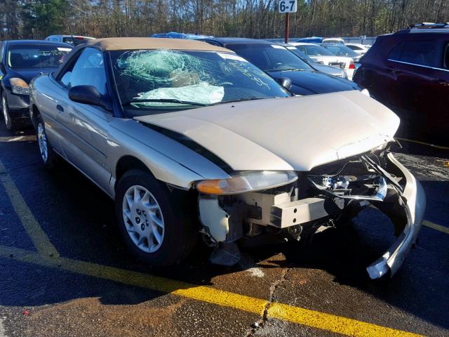 3C3EL45H8WT338197 - 1998 CHRYSLER SEBRING JX GOLD photo 1